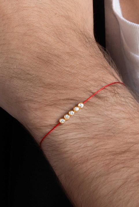 River 5 Bracelet Hild Gold Pink Gold - Redline - 0++