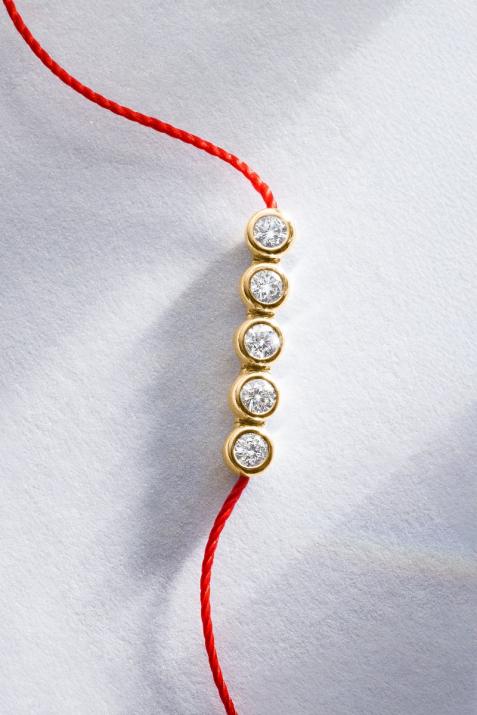 Río 5 Pulsera de oro amarillo - Redline - 0++