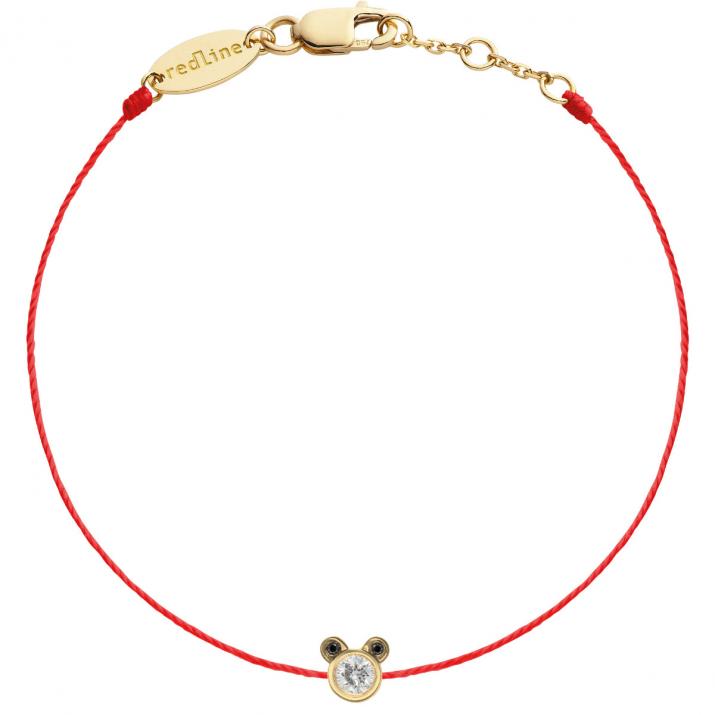 Pulsera Anillo Mini Pure Panda Oro Amarillo - Redline - 0++