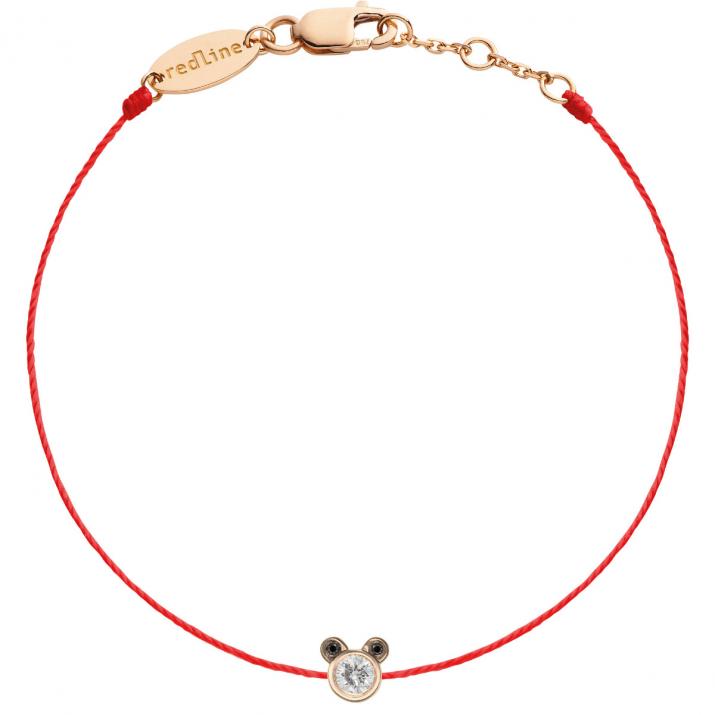 Pulsera Anillo Mini Pure Panda Oro rosa - Redline - 0++