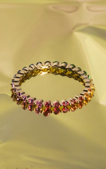 Anillo Aurelange Rainbow Oro Amarillo - Redline - 0++