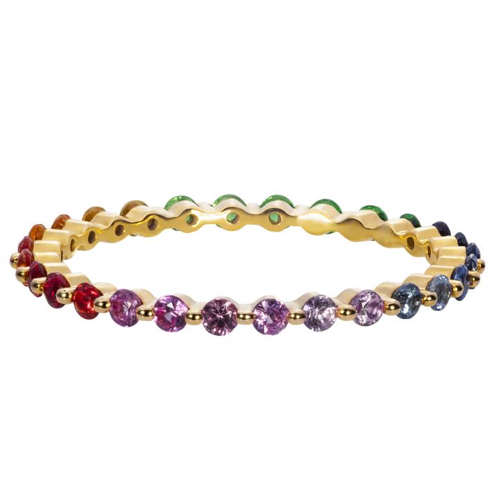 Anillo Aurelange Rainbow Oro Amarillo - Redline - 0++