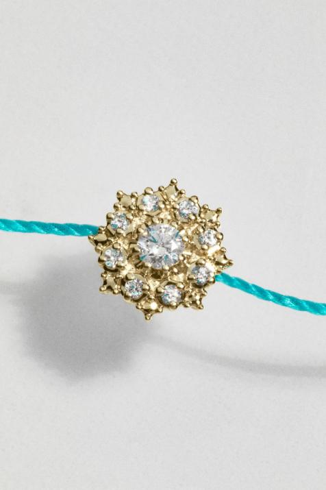 Pulsera Hilo Soleado Oro Amarillo - Redline - 0++