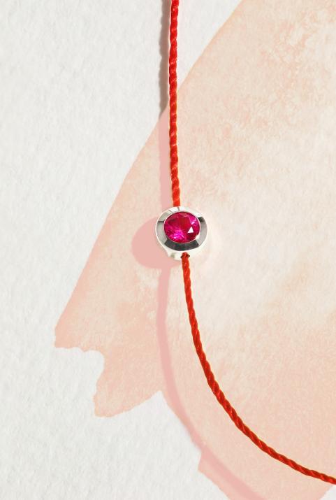 Pulsera Pura Pulsera De Oro Blanco - Redline - 0++