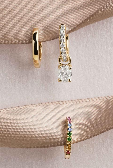 Colgante Baronne Charm Oro Amarillo - Redline - 0++