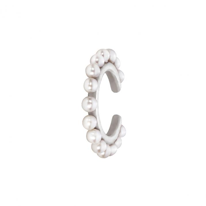 Pendiente Ear Cuff Si Joli Queen Oro Blanco - Redline - 0++