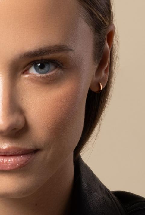 Pendiente Si Joli Mini Creole Or Oro rosa - Redline - 0++