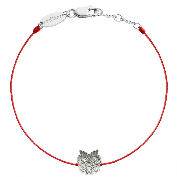 Pulsera Anillo Mini Ryu Oro Blanco - Redline - 0++