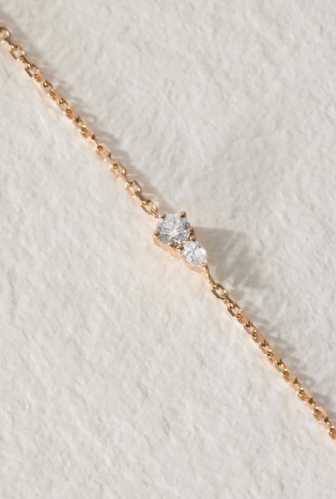 Pulsera de cadena Abby Oro rosa - Redline - 0++