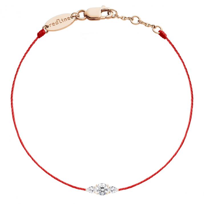 Pulsera Hilo So Abby Oro rosa - Redline - 0++