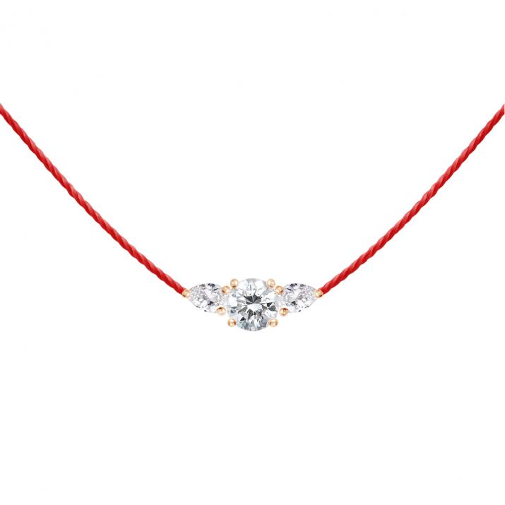 Collar de Hilo So Abby Oro rosa - Redline