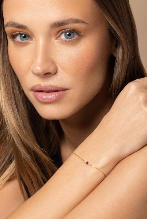 Pulsera de cadena So Abby Oro Amarillo - Redline - 0++