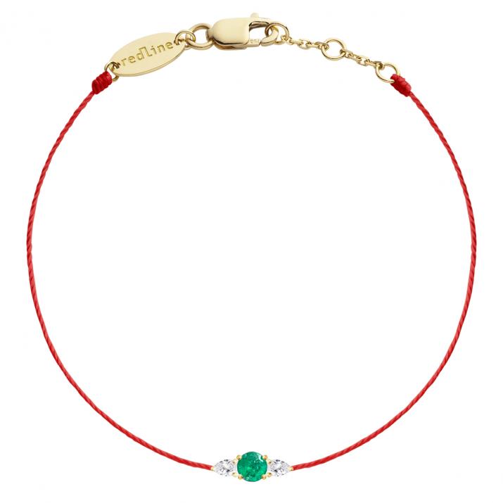 Pulsera Hilo So Abby émeraudeOro Amarillo - Redline - 0++