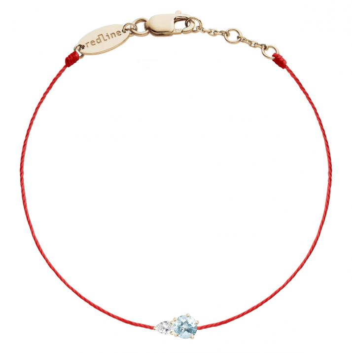 Pulsera Hilo Abby Topaze  Oro rosa - Redline - 0++