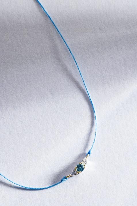 Collar de Hilo So Abby Topaze Oro Amarillo - Redline - 0++