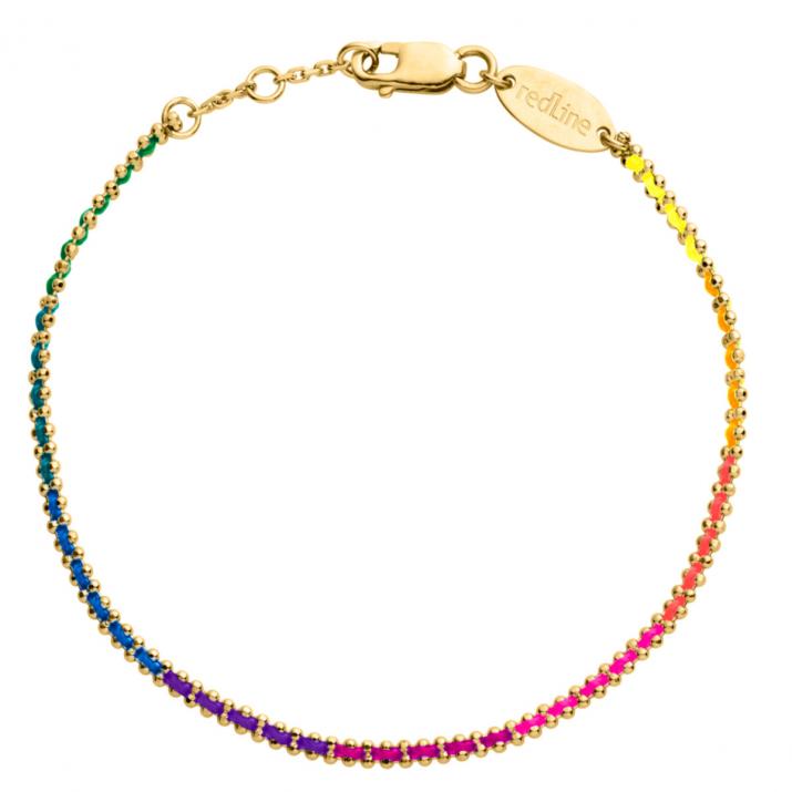Pulsera de cadena Aurore Rainbow Oro Amarillo - Redline - 0++