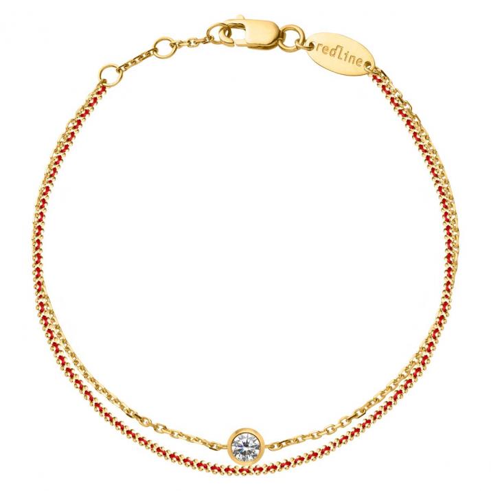 Pulsera de cadena Aurore Celeste Oro Amarillo - Redline - 0++