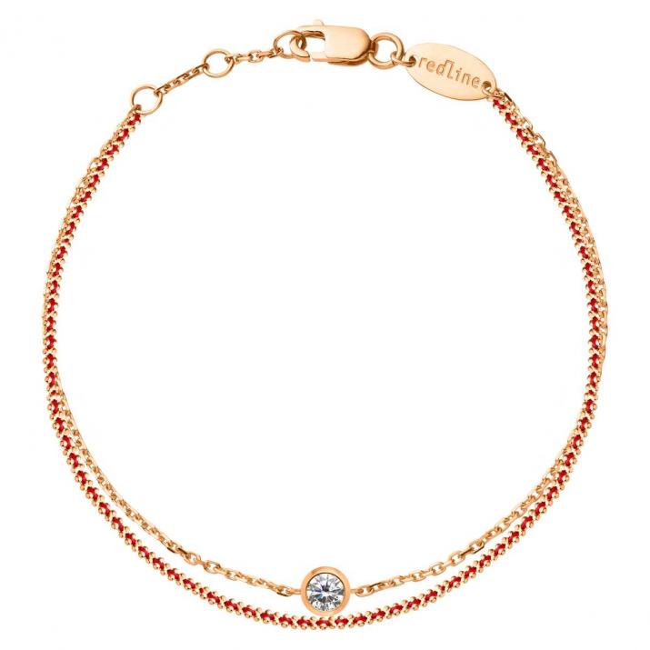Pulsera de cadena Aurore Celeste Oro rosa - Redline - 0++