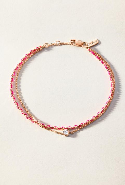 Pulsera de cadena Aurore Celeste Oro rosa - Redline - 0++