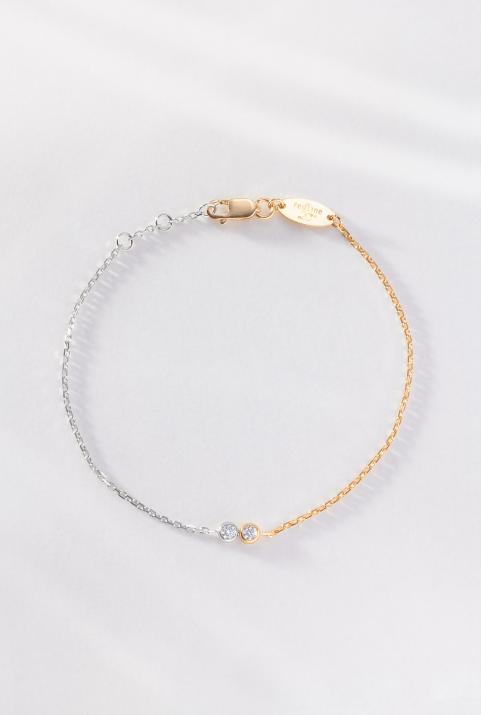 Pulsera de cadena en edición limitada y numerada – Twenty oro o bicolor - Redline - 0++