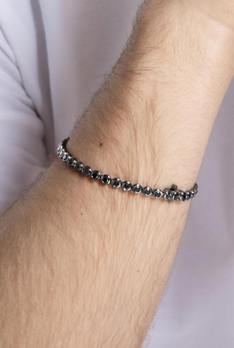 Pulsera para hombre River Kcolor Oro Negro - Redline - 0++