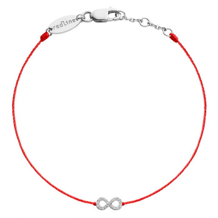 Pulsera Hilo Elyseum Oro Blanco - Redline - 0++