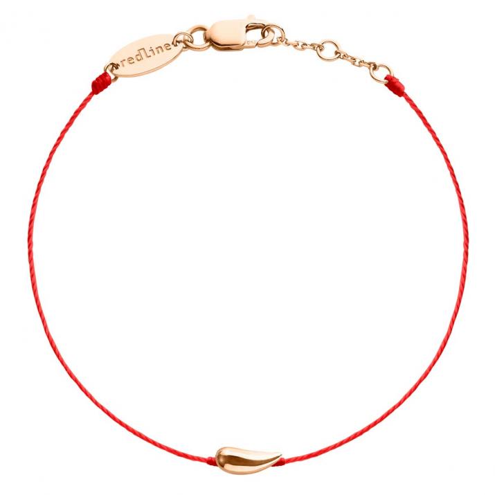 Pulsera Hilo Chofar Oro Rosa - Redline - 0++