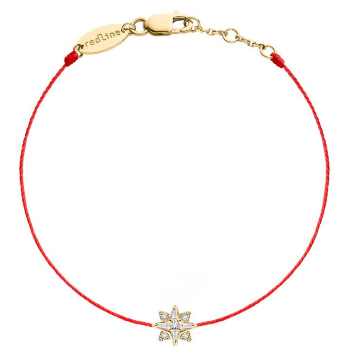 Pulsera Hilo Lunova Oro Amarillo - Redline - 0++