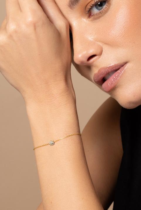 Pulsera de cadena Lunova Oro Amarillo - Redline - 0++