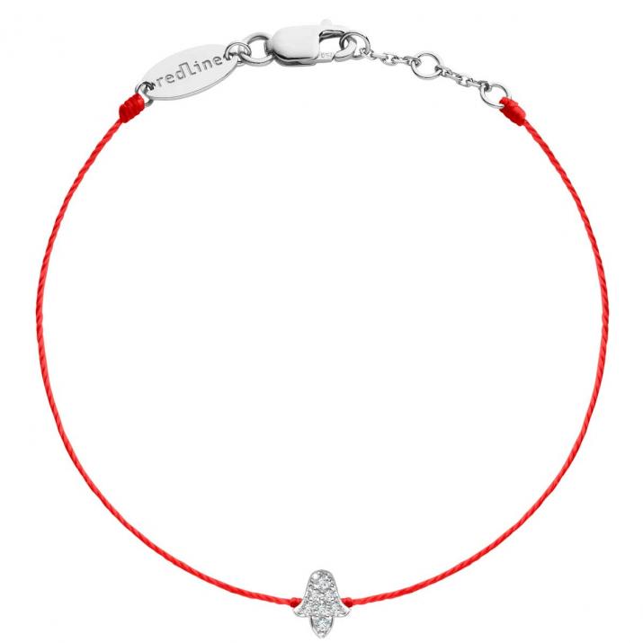 Pulsera Hilo May Oro Blanco - Redline - 0++