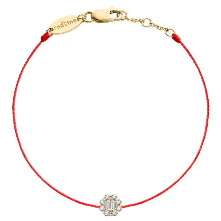 Pulsera Hilo Melodie  Oro Amarillo - Redline - 0++