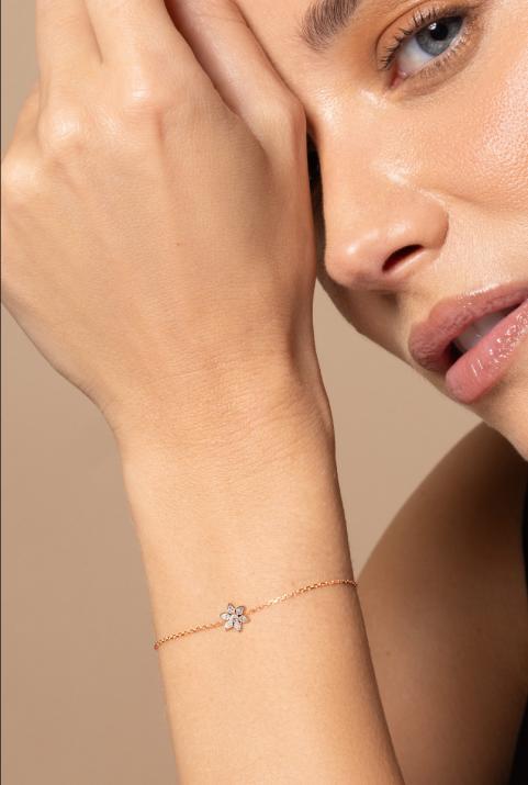 Pulsera de cadena Odélia Oro rosa - Redline - 0++