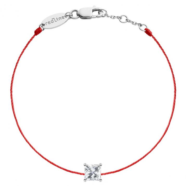 Pulsera Hilo So Princesse Oro Blanco - Redline