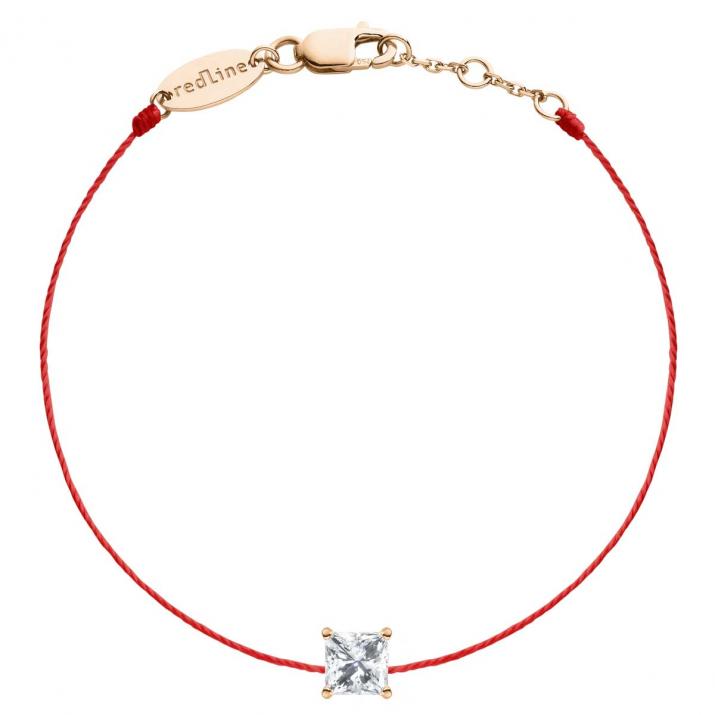 Pulsera Hilo So Princesse Oro Rosa - Redline