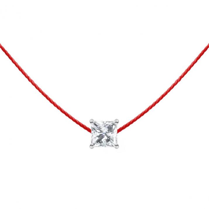 Collar de Hilo So Princesse Oro Blanco - Redline