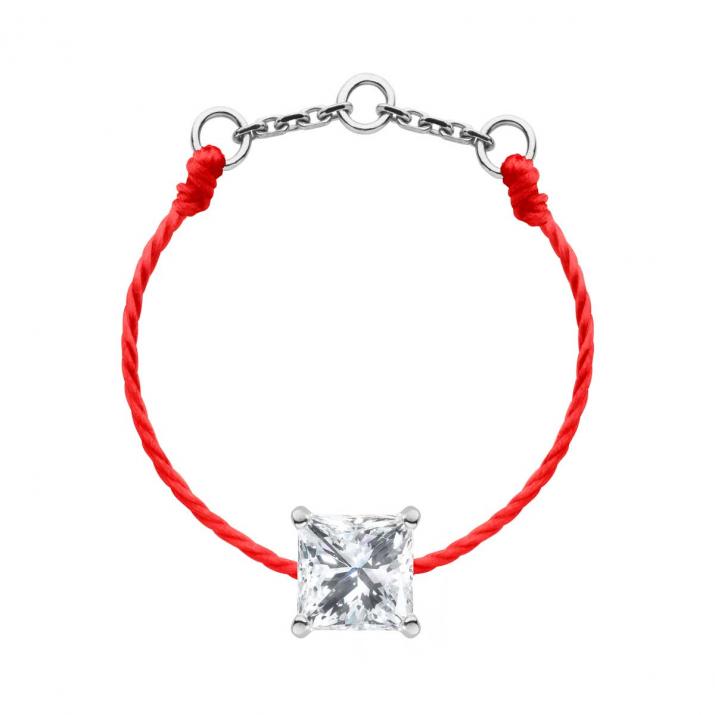 Anillo de Alambre So Princesse Oro Blanco - Redline