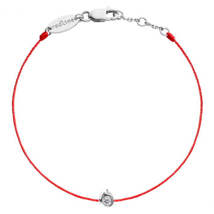 Pulsera Hilo Mini Horse Oro Blanco - Redline