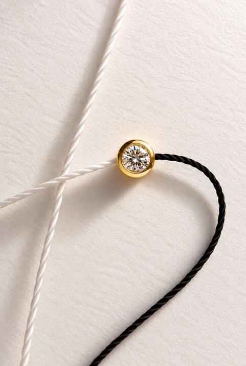 Pulsera Hilo Pure bicolor Oro Amarillo - Redline - 0++
