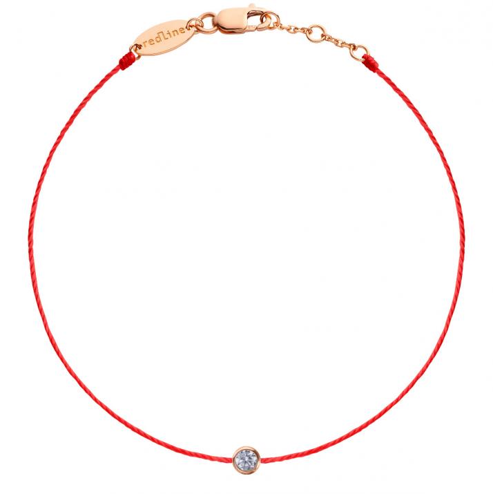 Pulsera Hilo Serenity Oro Rosa - Redline