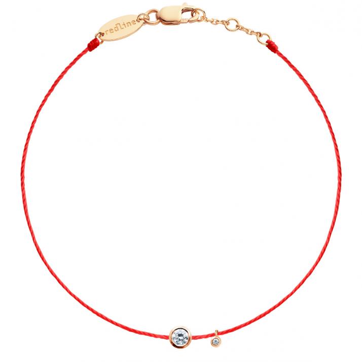 Pulsera Hilo Dream Lumina Oro Rosa - Redline