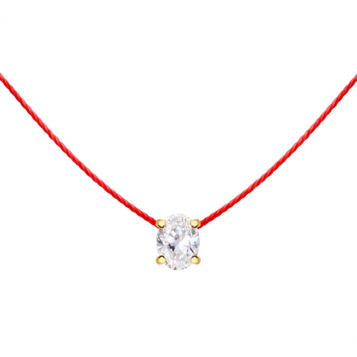 Collar de Hilo Sa Baronne Oro Amarillo - Redline