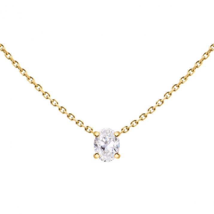 Collar de Cadena Sa Baronne Oro Amarillo - Redline