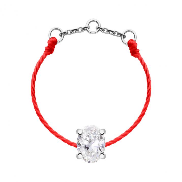 Anillo de Hilo Sa Baronne Oro Blanco - Redline