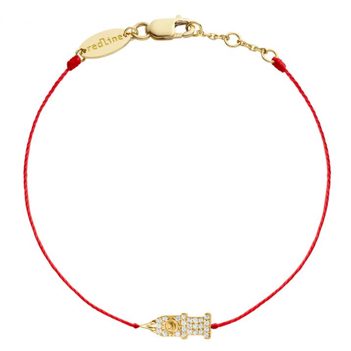 Pulsera en hilo diamante Big ben Redline en Oro Amarillo - Redline - 0++
