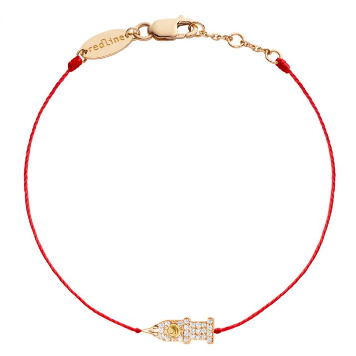 Pulsera en hilo diamante Big ben Redline en Oro Rosa - Redline - 0++