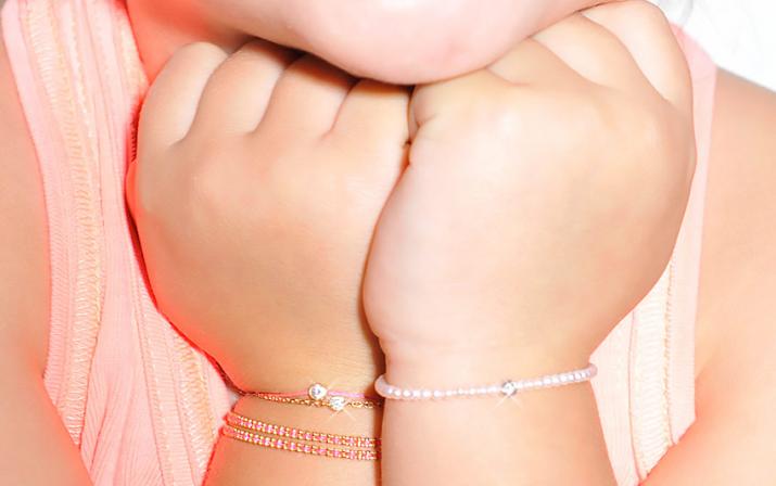 Pulsera de cadena Aurore Bébé Oro rosa - Redline - 0++