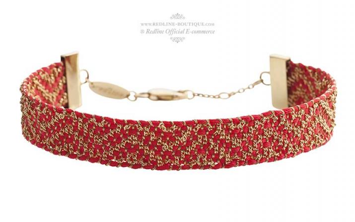 Brazilian Bracelet Bresilién Aztoun Yellow Gold RedLine Jewelry - Redline