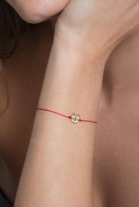 Pulsera Anillo Mini Ryu Oro Amarillo - Redline - 0++