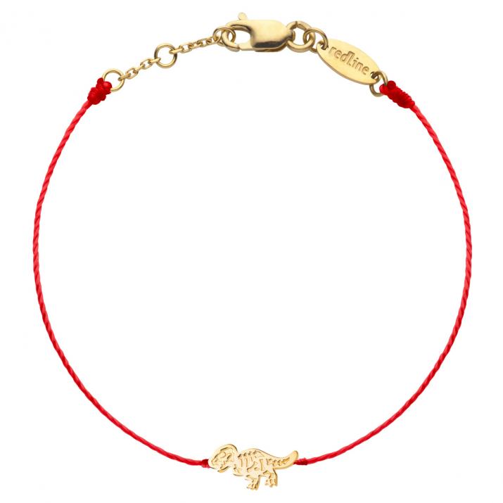 T Rex Pulsera De Cuerda Para Adultos Oro Amarillo - Redline - 0++