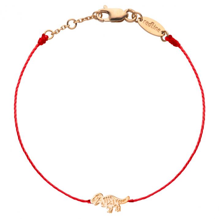 Pulsera infantil dinosaurio oro rosa - Redline - 0++